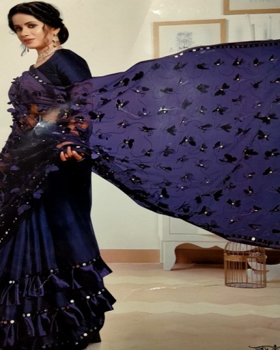 RAKOOL FANCY SAREE(1+1)